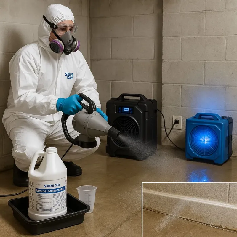 Sanitization and Odor Removal process in Orchard Park, NY