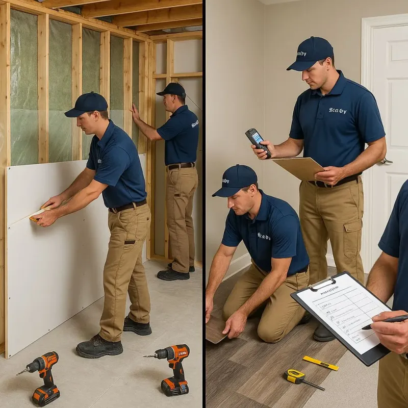 Repairs and Reconstruction process in Orchard Park, NY